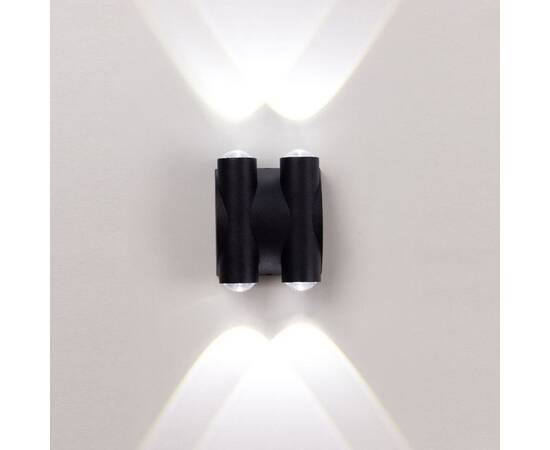 Фасадный светильник AM Group AM359-4X1W BK 4000K