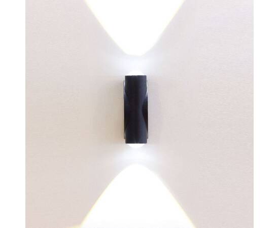 Фасадный светильник AM Group AM359-2X1W BK 4000K