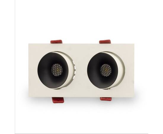 Встраиваемый светильник AM Group AM480-2 BK+WH 15,4W