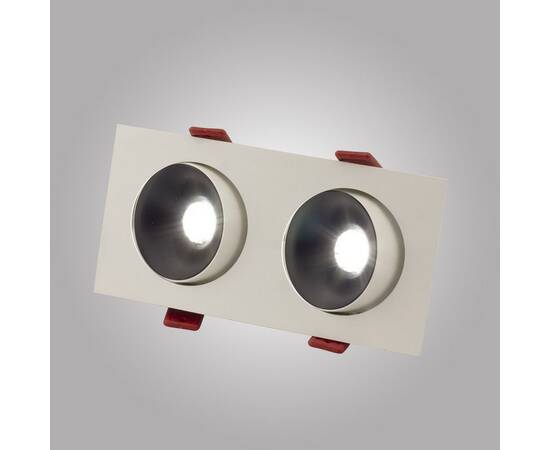 Встраиваемый светильник AM Group AM480-2 BK+WH 15,4W, изображение 2