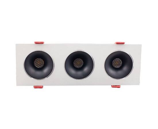 Встраиваемый светильник AM Group AM480-3 BK+WH 23,1W