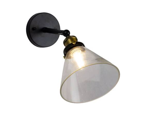 Спот AM Group AM6056-1W BK+CL