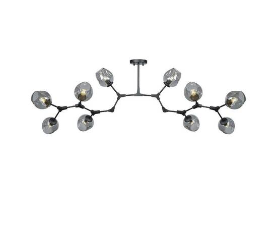 Люстра на штанге AM Group LOFT-10 BK