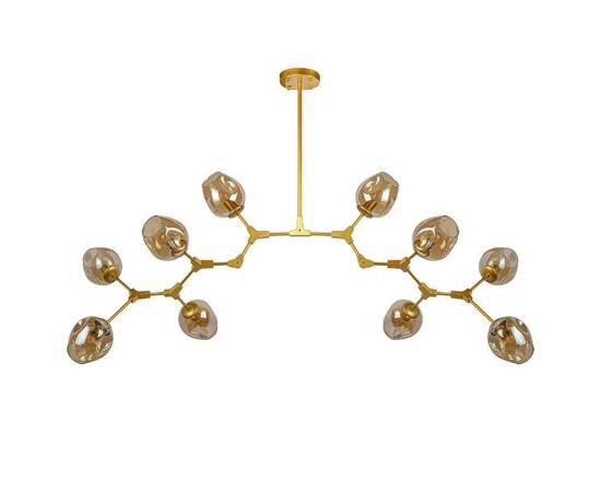 Люстра на штанге AM Group LOFT-10 GL