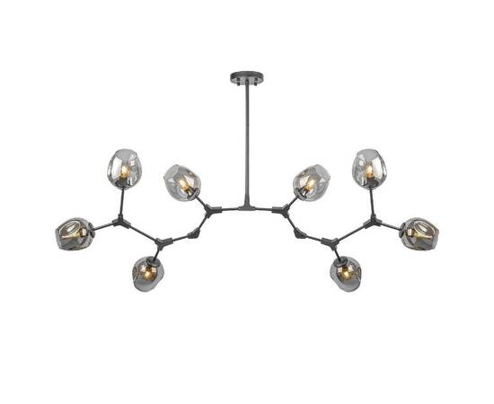 Люстра на штанге AM Group LOFT-8 BK