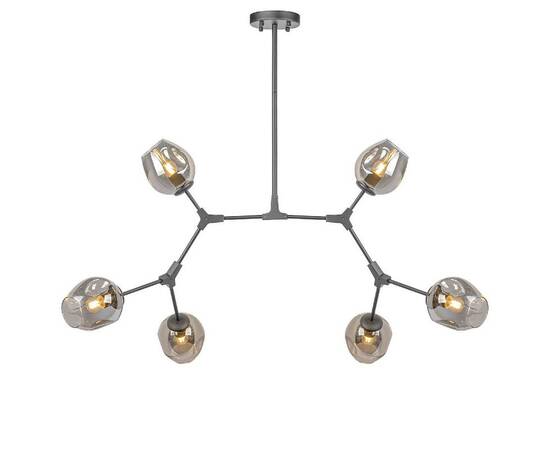 Люстра на штанге AM Group LOFT-6 BK