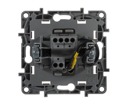 Переключатель одноклавишный Legrand Etika 10A 250V с подсветкой слоновая кость 672315, изображение 3