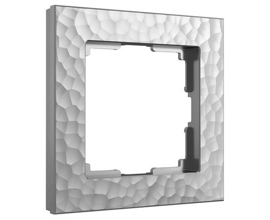 Рамка Werkel Hammer на 1 пост серебряный W0012406 4690389163357