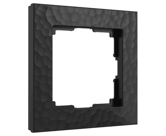 Рамка Werkel Hammer на 1 пост черный W0012408 4690389163364