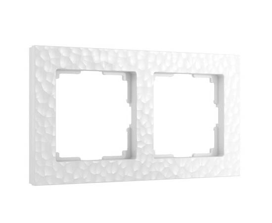 Рамка Werkel Hammer на 2 поста белый W0022401 4690389163388