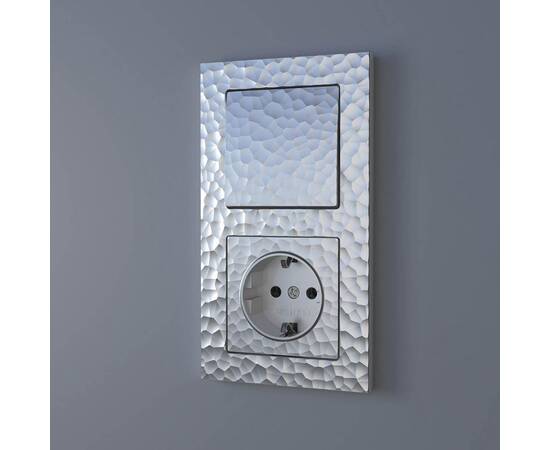 Рамка Werkel Hammer на 2 поста серебряный W0022406 4690389163395, изображение 3