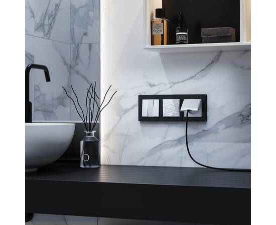 Рамка Werkel Hammer на 3 поста черный W0032408 4690389163449, изображение 2