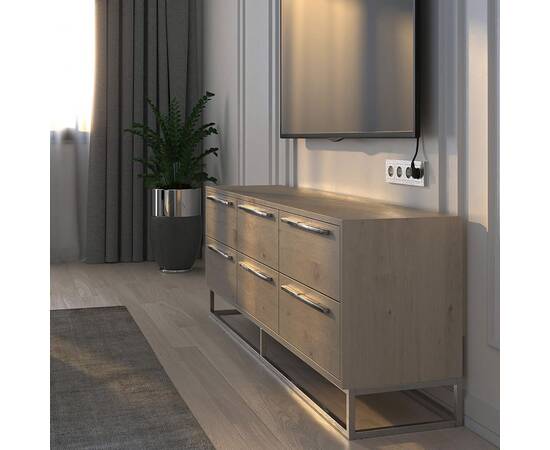 Рамка Werkel Hammer на 4 поста серебряный W0042406 4690389163487, изображение 2