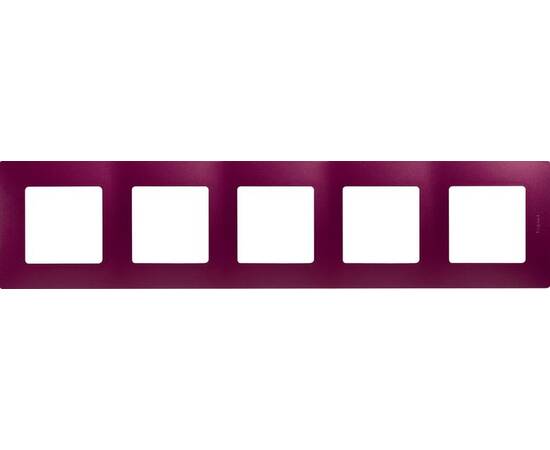 Рамка 5-я, сливовый, универсальная