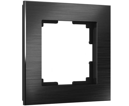 Рамка Werkel Aluminium на 1 пост черный алюминий W0011708 4690389157981