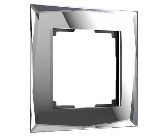 Рамка на 1 пост Werkel Diamant зеркальный W0011220 4690389158803