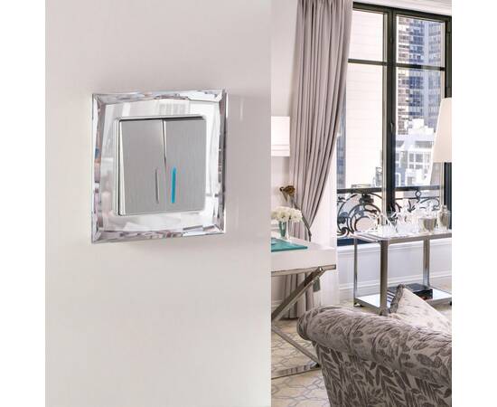 Рамка на 1 пост Werkel Diamant зеркальный W0011220 4690389158803, изображение 5