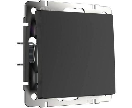 Кнопка звонка Werkel черный матовый W1114508 4690389156694