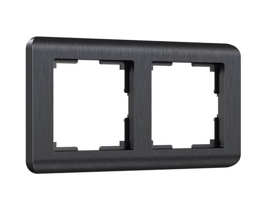 Рамка на 2 поста Werkel Stream графит W0022104 4690389162190