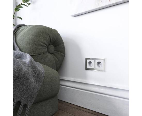 Рамка на 2 поста Werkel Diamant зеркальный W0021220 4690389158827, изображение 2