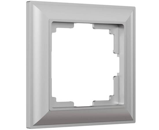 Рамка на 1 пост Werkel Fiore серебряный W0012206 4690389160295