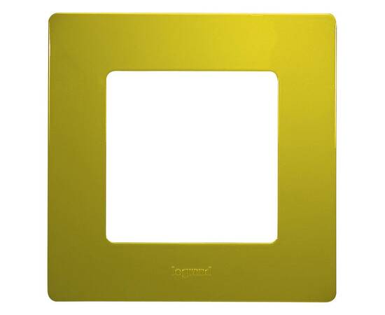 Рамка 1-постовая Legrand Etika зелёный папоротник 672541