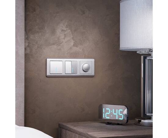 Рамка на 3 поста Werkel Stream серебряный W0032106 4690389162282, изображение 2