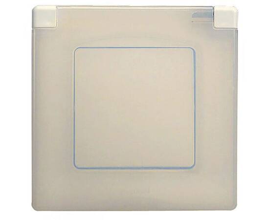 Рамка 1-я с крышкой ip44, слоновая кость