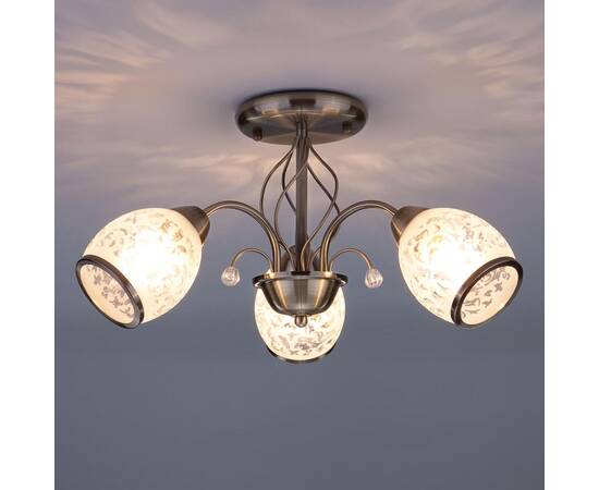 Подвесная люстра Eurosvet 30026/3 античная бронза, изображение 2