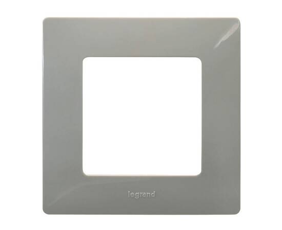 Рамка 1-постовая Legrand Etika светлая галька 672521