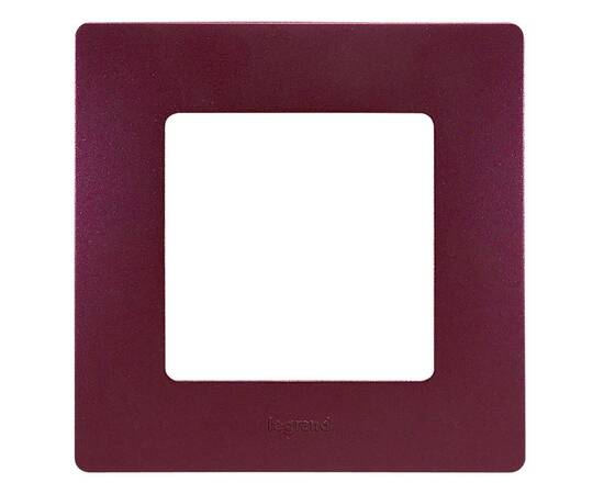 Рамка 1-постовая Legrand Etika сливовая 672561