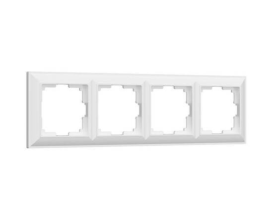 Рамка на 4 поста Werkel Fiore белый W0042201 4690389160424