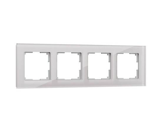 Рамка на 4 поста Werkel Favorit дымчатый W0041117 4690389160042