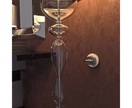 Выключатель Werkel на 4 положения двухклавишный Retro матовый хром WL19-01-05 4690389143427, изображение 7