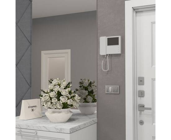 Выключатель Werkel Hammer двухклавишный проходной с подсветкой серебряный W1222106 4690389162633, изображение 4