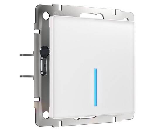 Сенсорный выключатель одноклавишный с функцией Wi-Fi Werkel белый W4510601 4690389171161
