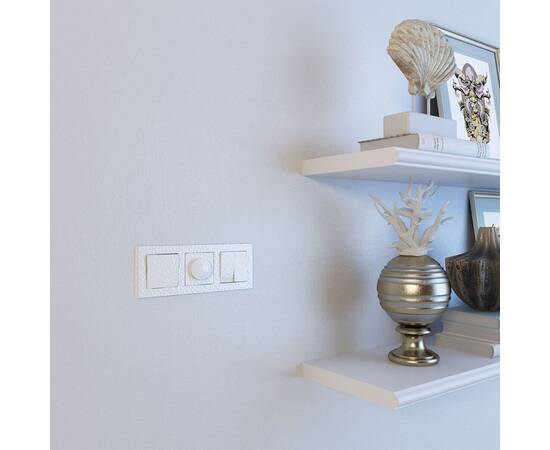 Выключатель Werkel Hammer одноклавишный проходной белый W1212001 4690389162039, изображение 2