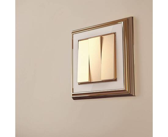 Набор клавиш для выключателя трехклавишного Werkel шампань W1139011 4690389157189, изображение 2