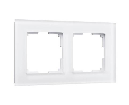 Рамка на 2 поста Werkel Favorit белый матовый W0021105 4690389159572