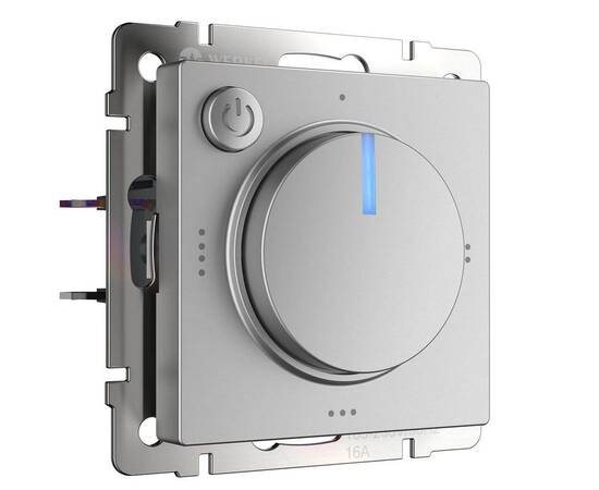 Терморегулятор Werkel электромеханический для теплого пола серебряный W1151106 4690389156021