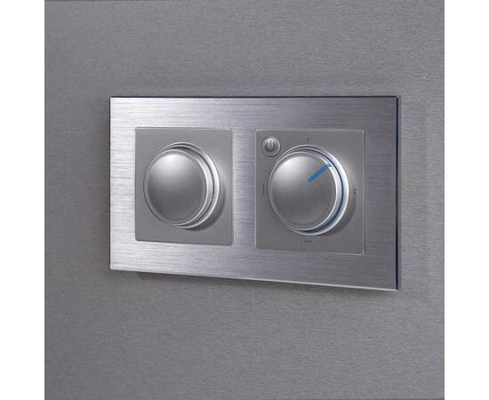 Терморегулятор Werkel электромеханический для теплого пола серебряный W1151106 4690389156021, изображение 5