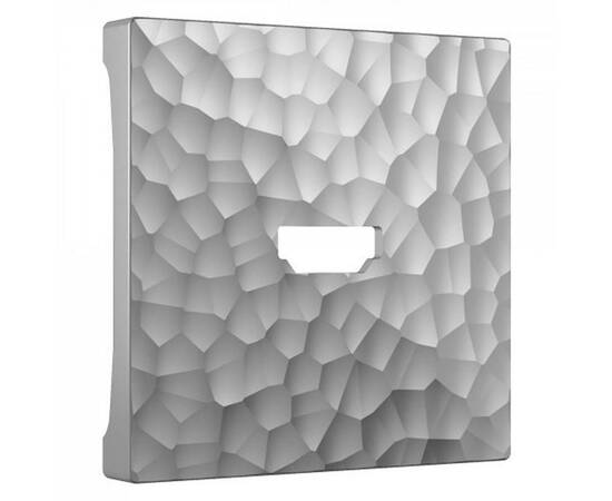 Лицевая панель Werkel Hammer для HDMI серебряный W1296006 4690389163234