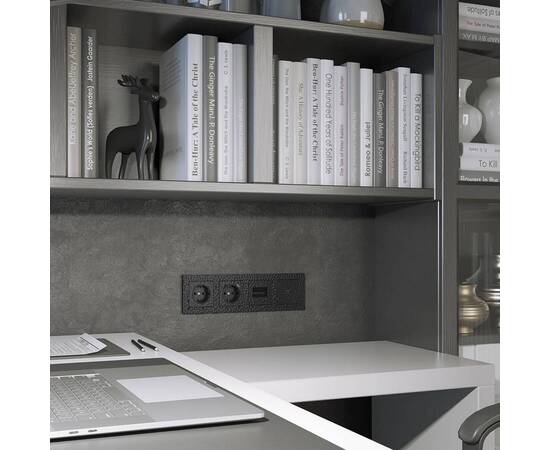 Лицевая панель Werkel Hammer для HDMI черный W1296008 4690389163241, изображение 2