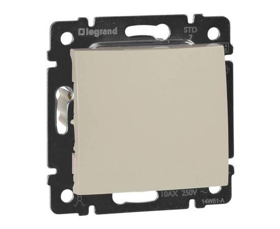 Переключатель одноклавишный промежуточный Legrand Valena 10A 250V слоновая кость 774307