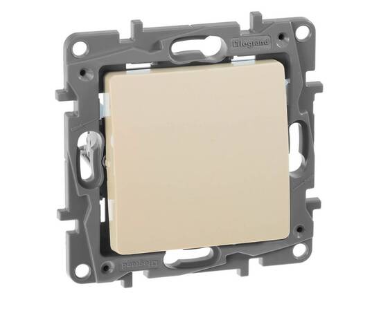 Переключатель одноклавишный Legrand Etika 10A 250V слоновая кость 672305
