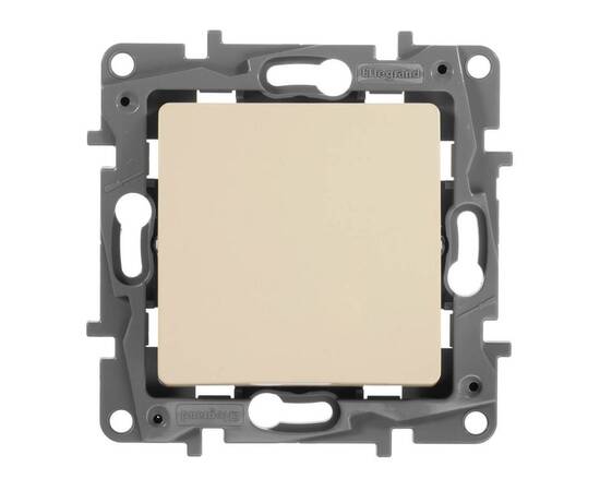 Переключатель одноклавишный Legrand Etika 10A 250V слоновая кость 672305, изображение 2