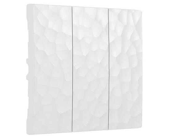 Набор клавиш Werkel Hammer для выключателя трехклавишного белый W1239001 4690389162664