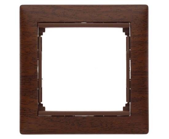 Рамка 1-постовая Legrand Valena тонированное дерево 770311
