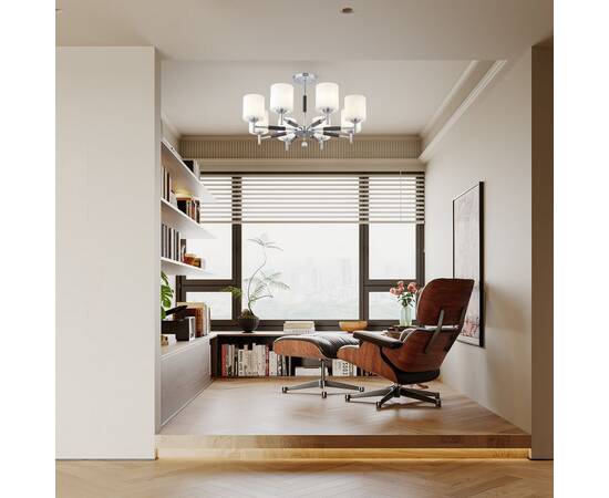 Люстра на штанге Arte Milano Napoli 332220/8 CR, изображение 2