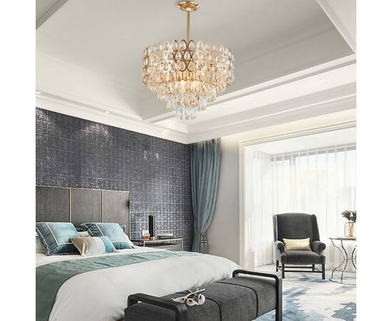 Люстра на штанге Arte Milano Sorrento 372019/8/300/550 GD, изображение 2